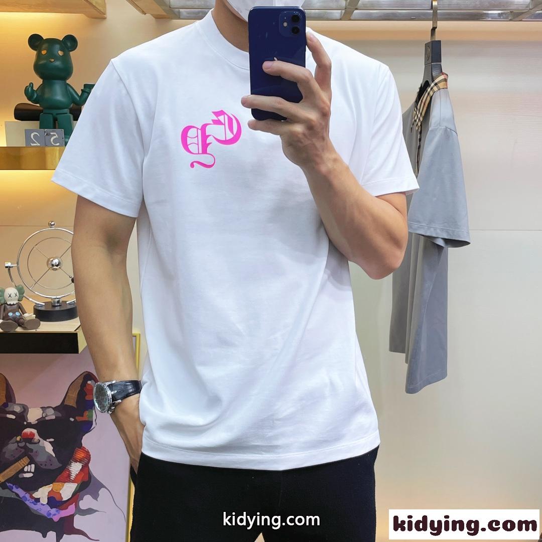シンプル カジュアル プリント クルーネック クロムハーツ Tシャツ コピー 半袖-1