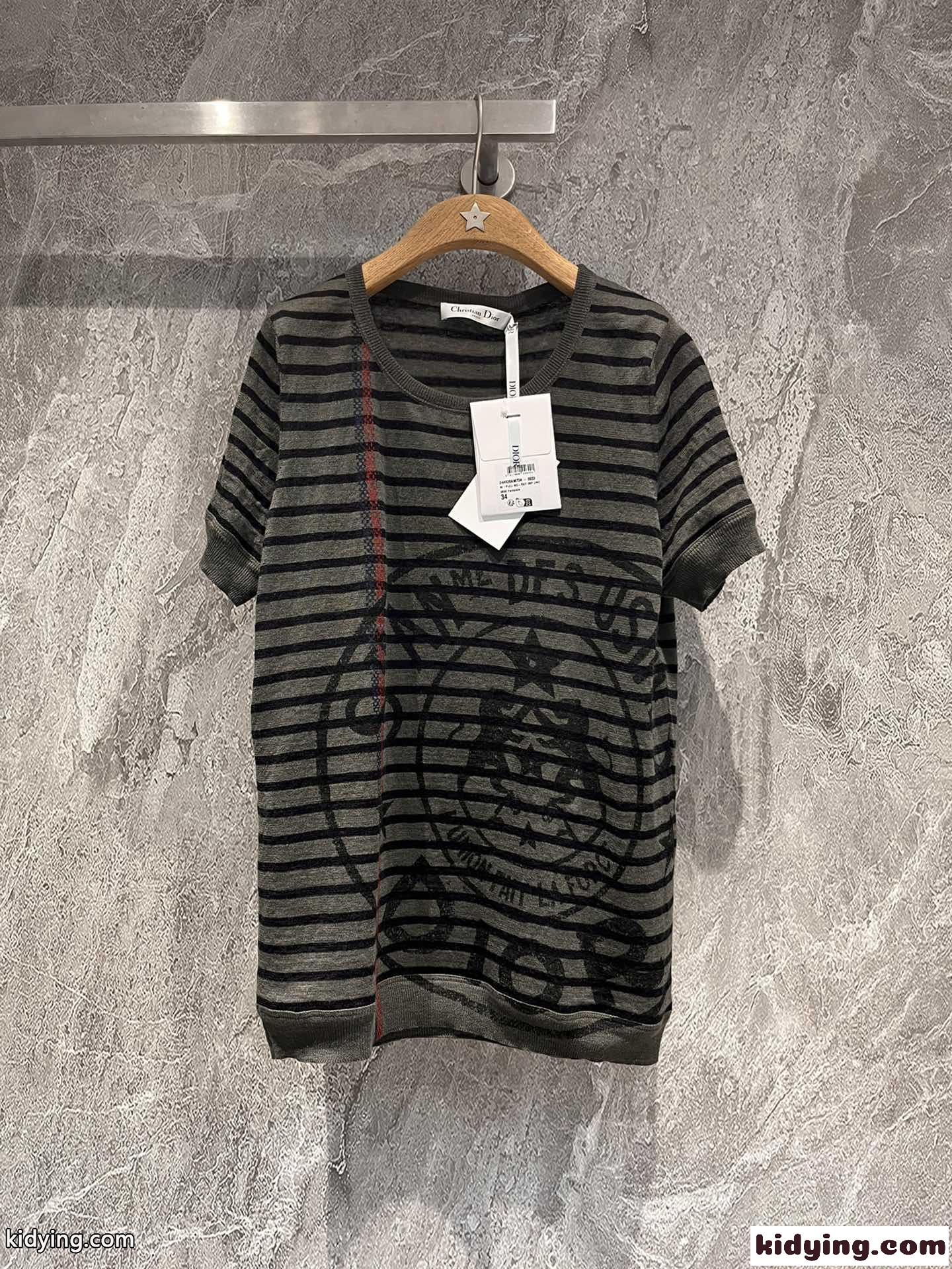 Dior Union ウール・カシミヤ・シルク ニット クリスチャン・ディオール Tシャツ コピー-0