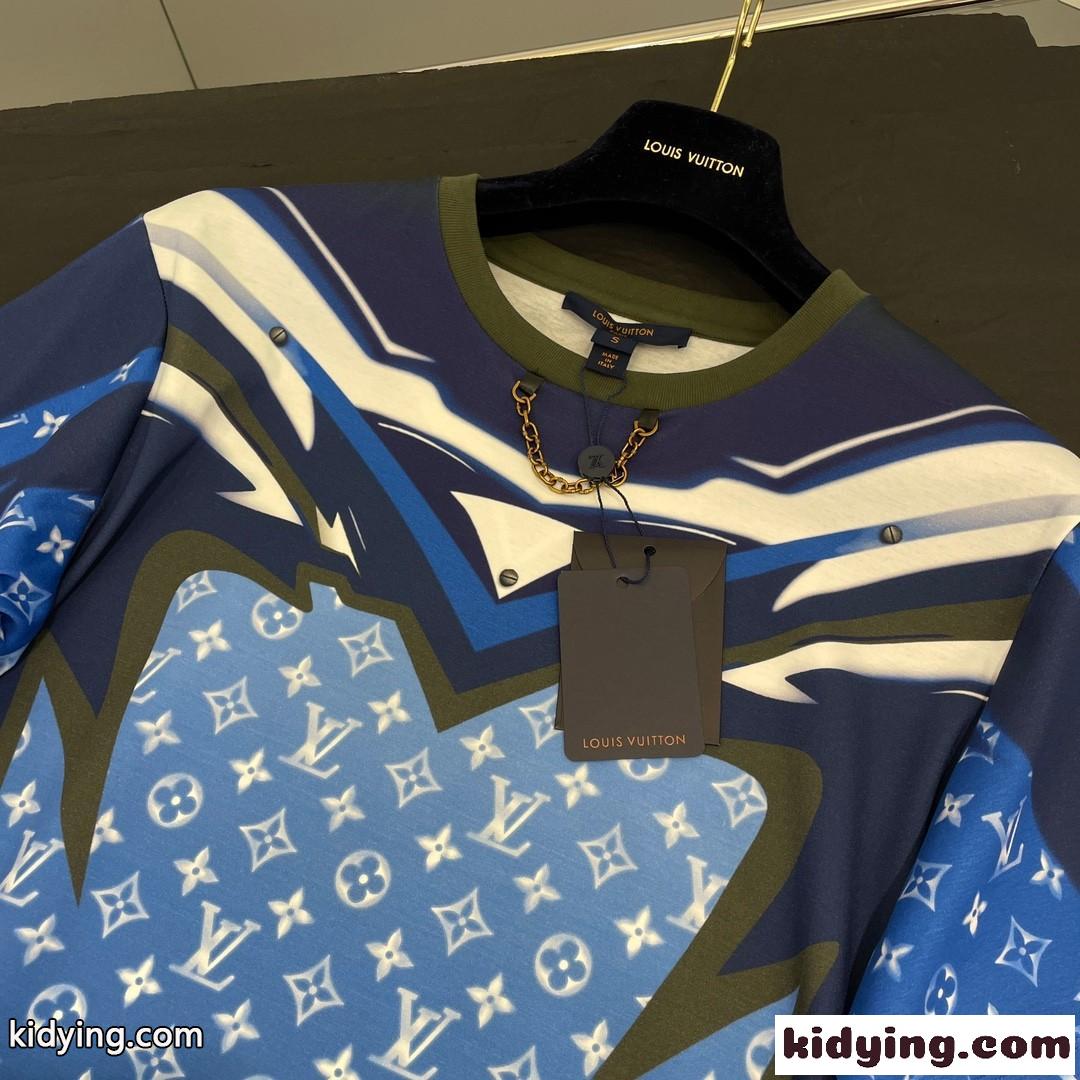 モノグラムジェットスキーTシャツ ルイヴィトン Tシャツ コピー 快適 合わせやすい-1