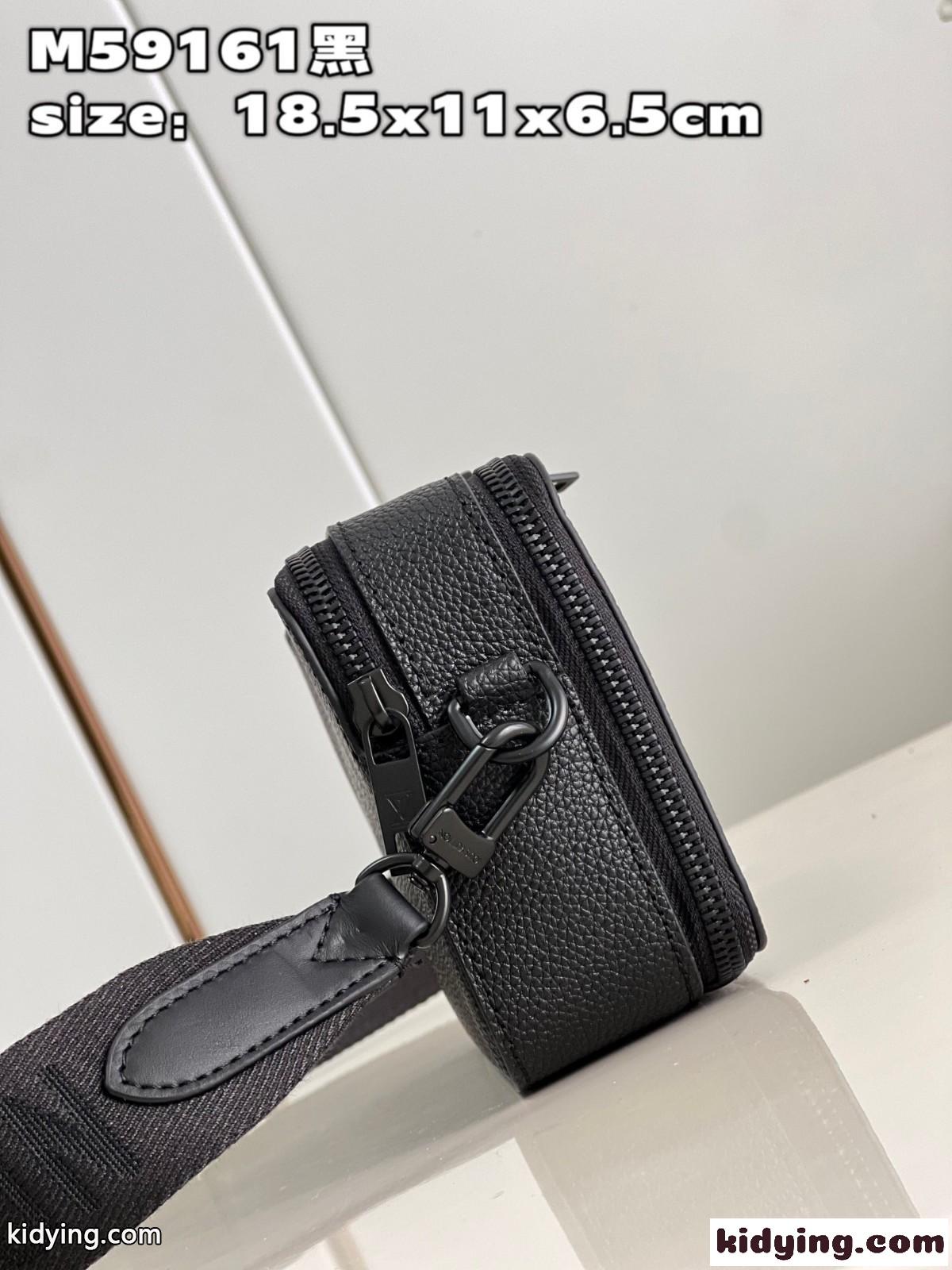 M59161 アルファ・ウエアラブル ウォレット ルイヴィトン バッグ コピー メンズ ショルダーバッグ ブラック-2