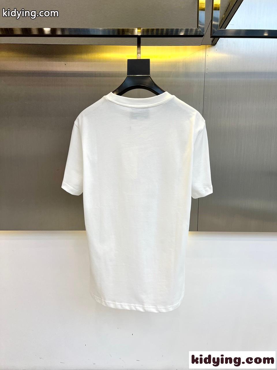 お洒落 ロゴプリント 半袖Tシャツ グッチ Tシャツ コピー ホワイト-3
