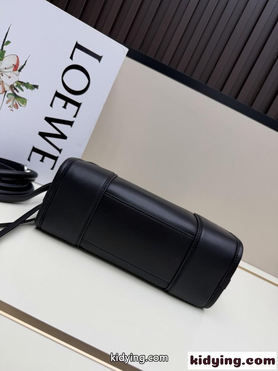 人気 LOEWE アマソナ180バッグ スモール ロエベ スーパーコピー ブラック-3
