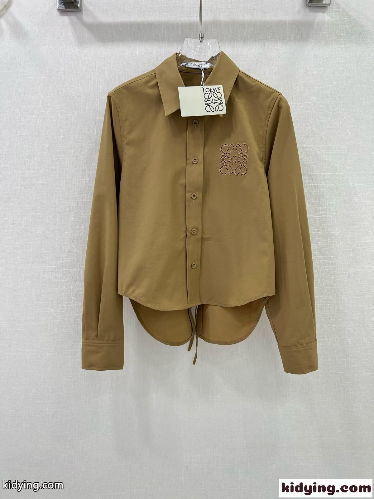 カジュアル 定番 トラピーズ シャツ ロエベ シャツ コピー レディース-0