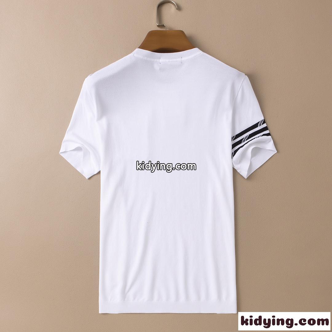 柔らかい 着心地いい メンズ クルーネック 半袖 トップス トムブラウン tシャツ コピー 定番 カジュアル お洒落-0
