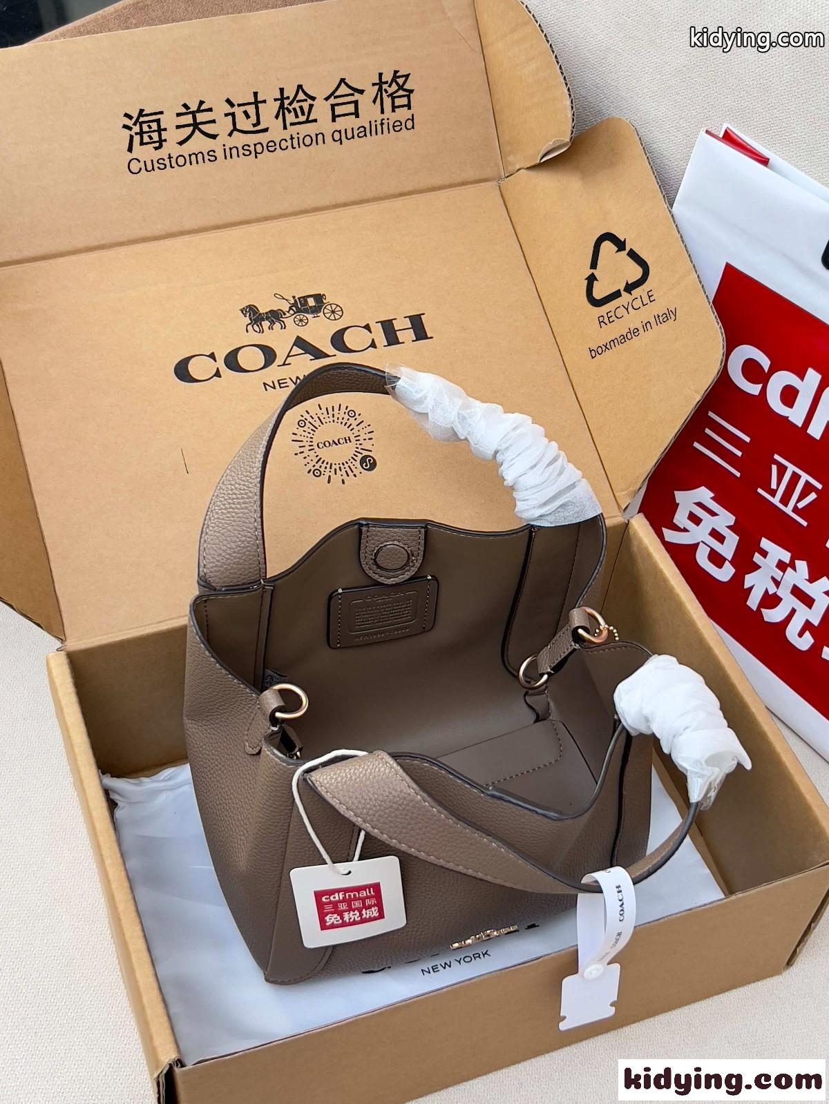 カジュアル グレインレザー コーチ バッグ スーパーコピー ショルダーバッグ-4