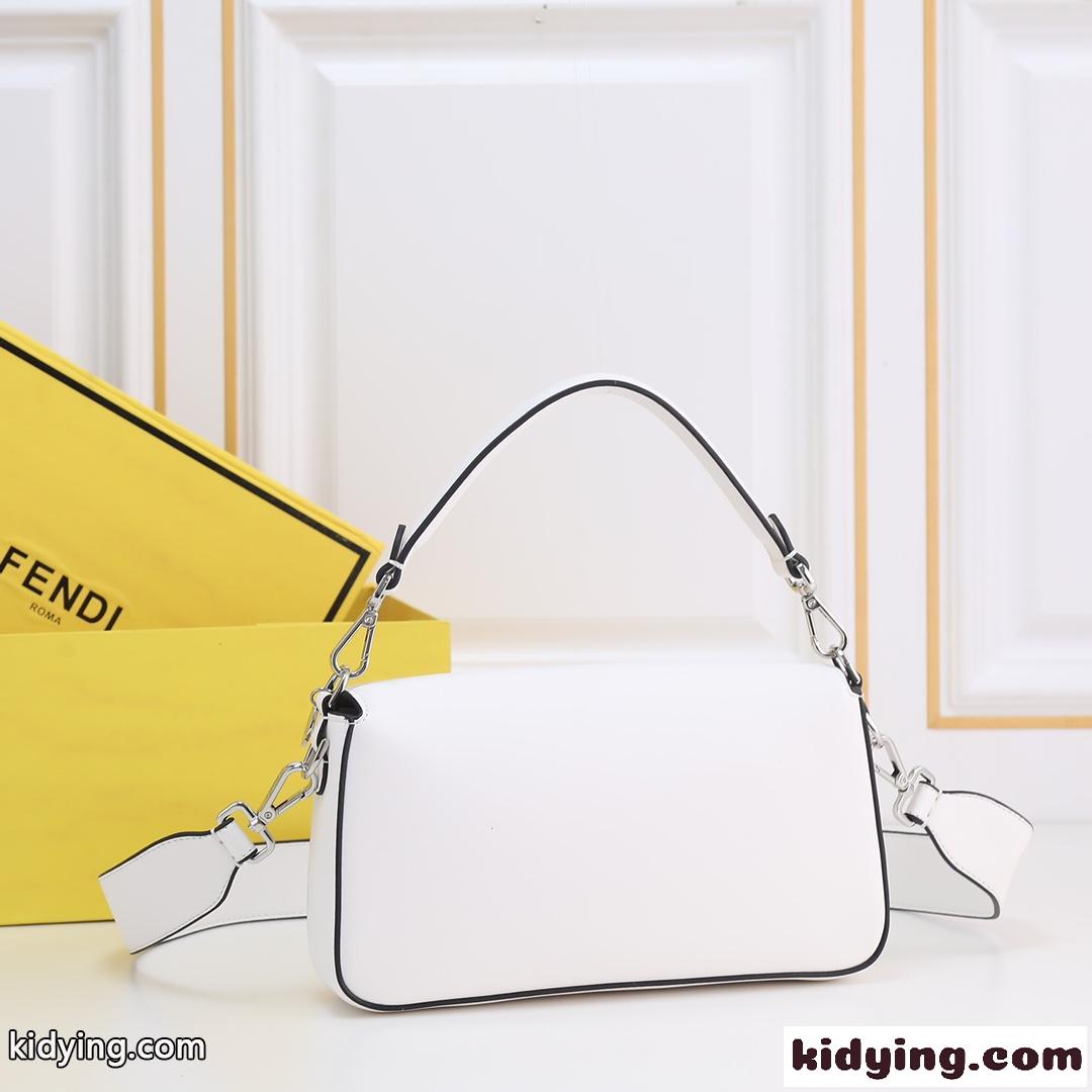 Fendi X Tiffany&Co 限定コラボ バケット フェンディ バッグ 人気 コピー ショルダーバッグ ホワイト-2