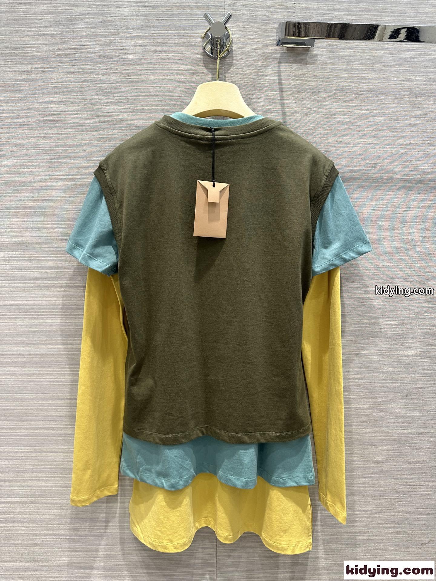 人気 おしゃれ ミュウミュウ Tシャツ コピー ジャージー Tシャツ 3枚セット-4