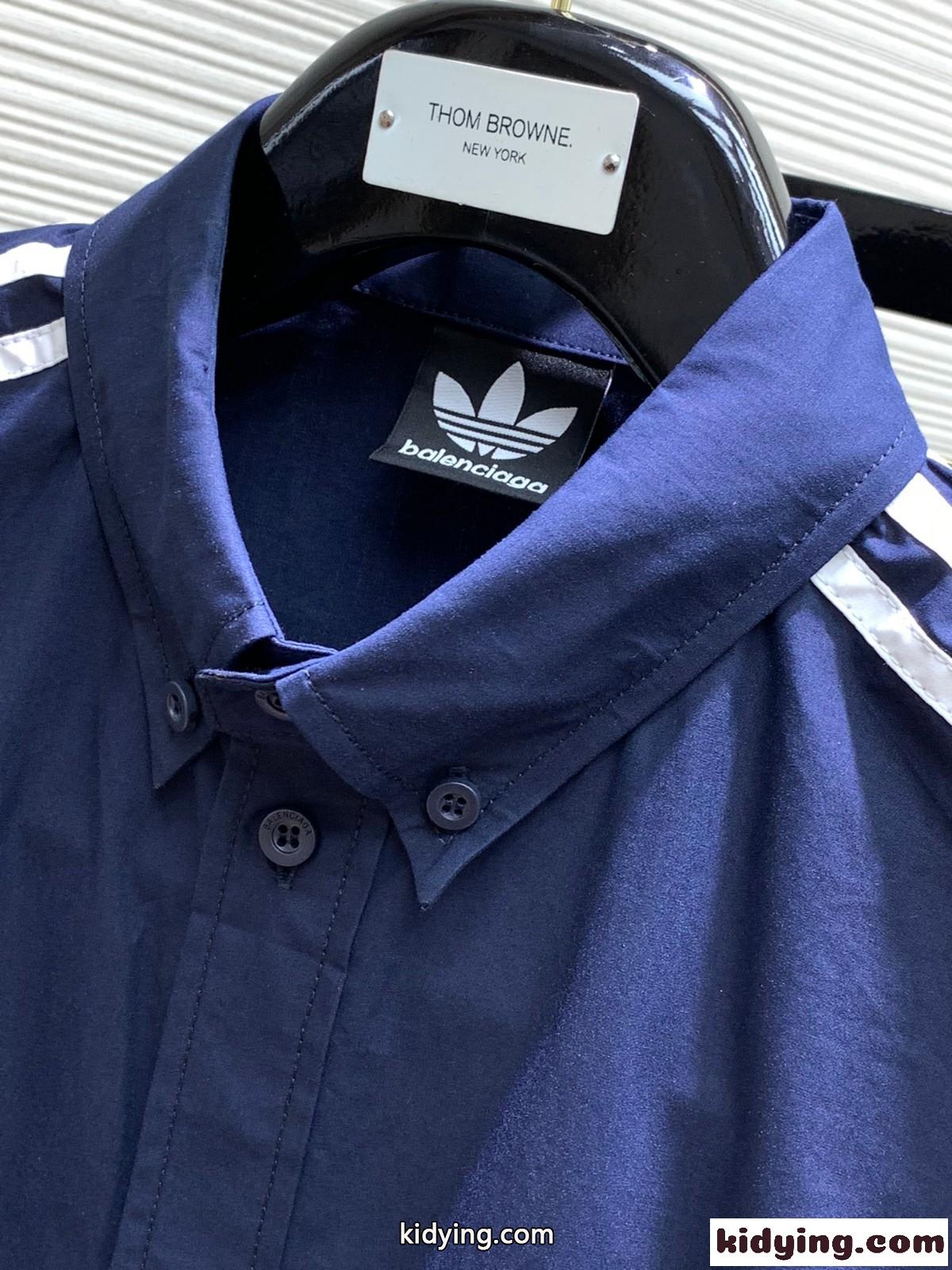 BALENCIAGA×adidas 人気 半袖 トップス バレンシアガ シャツ コピーメンズ-0