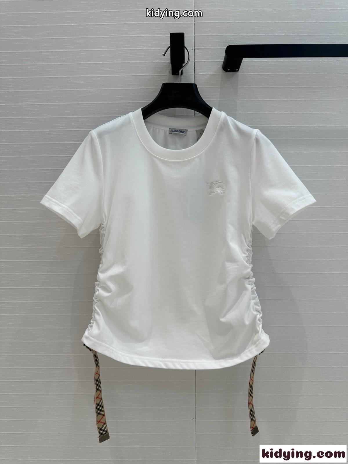 バーバリー フェスティバル コットンTシャツ スーパーコピー ホワイト-0