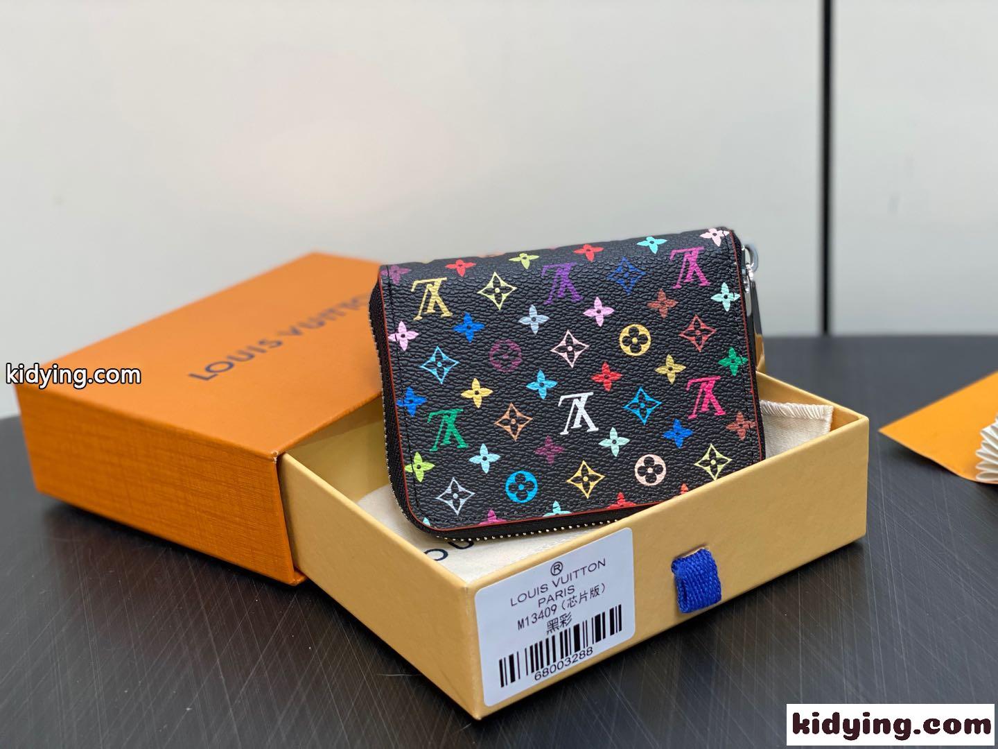 M13409 LV × TM ジッピー・コイン パース ルイヴィトン 財布 スーパーコピー ブラック-1