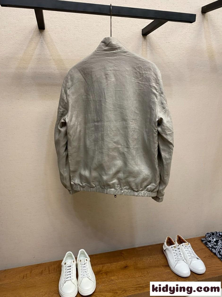 エルメネジルド・ゼニア ジャケット 偽物 上品 カジュアル リバーシブルブルゾン-1