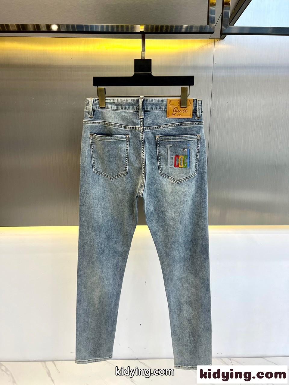 グッチ ジーンズ コピー 定番 合わせやすい メンズ デニムパンツ-1