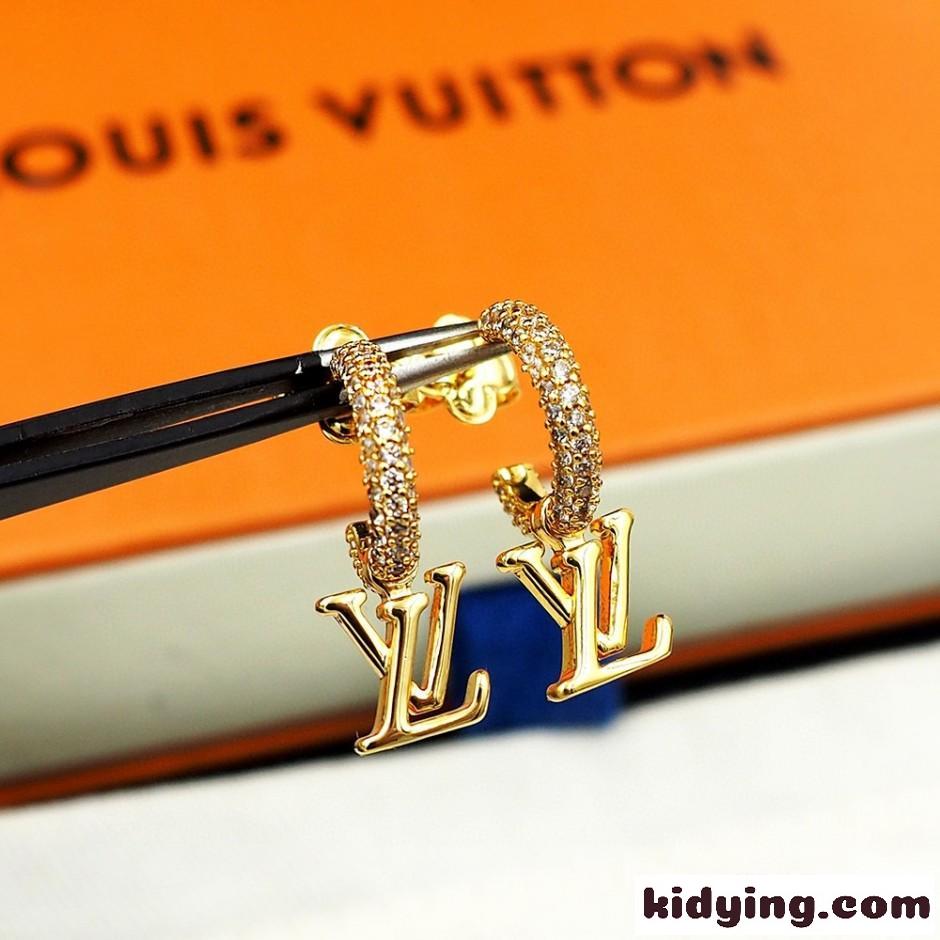ピアス フープ･LV アイコニック ルイ・ヴィトン イヤリング スーパーコピー-0