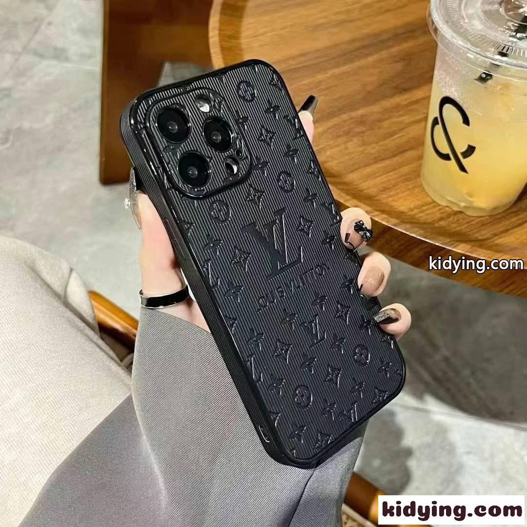 お洒落 スマホケース ルイ・ヴィトン アイフォンケース 偽物 iPhone16ケース ブラック-0