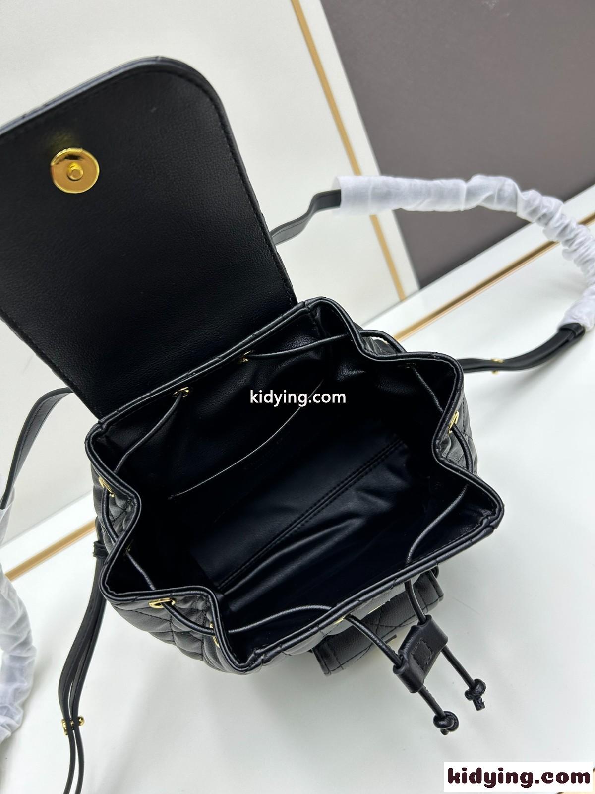 Dior Caro バックパック スモール クリスチャン・ディオール バッグ コピー ブラック-4
