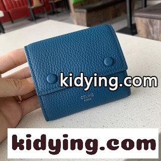 セリーヌ 財布 価格コピー Celineセリーヌのコーナーは30%短く コーナーの頭にレイシの紋様の牛革がある-3