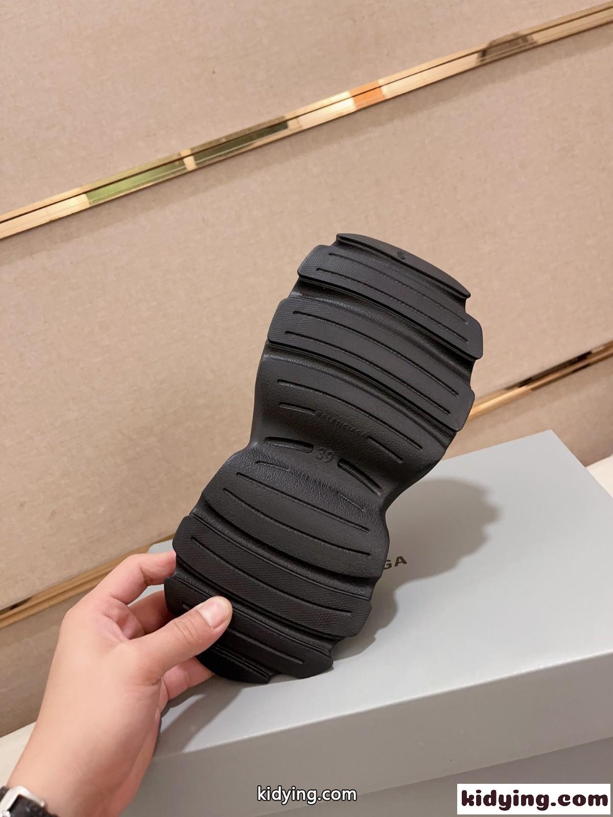 Balenciaga HD カットアウト ミュール バレンシアガ サンダル スーパーコピー ブラック-4