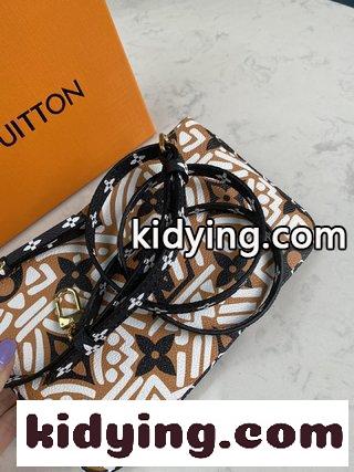 ルイ・ヴィトン バッグ 安い コピー LV Crafty抽象グラフィックアートキャプチャ 新しいPochette Double Zipチェーンバッグを煥す-1