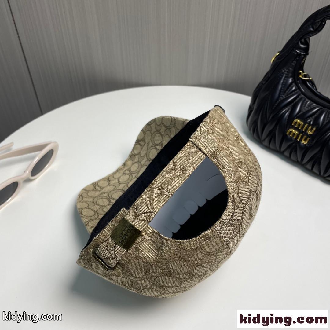 シグネチャー ベースボールキャップ コーチ キャップ スーパーコピー カーキ-2