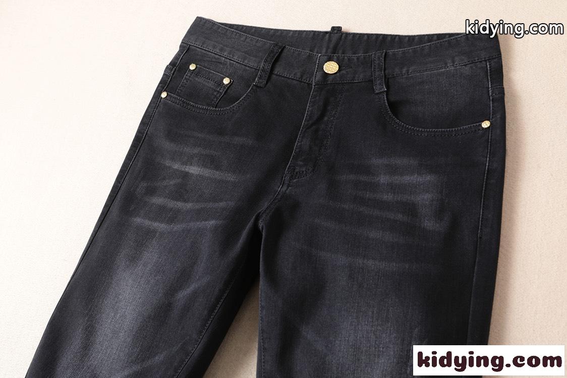 デニム パンツ アルマーニ ジーンズ メンズ コピー ロングパンツ 春夏秋冬 美脚 細身 定番 オシャレ 合わせやすい-3