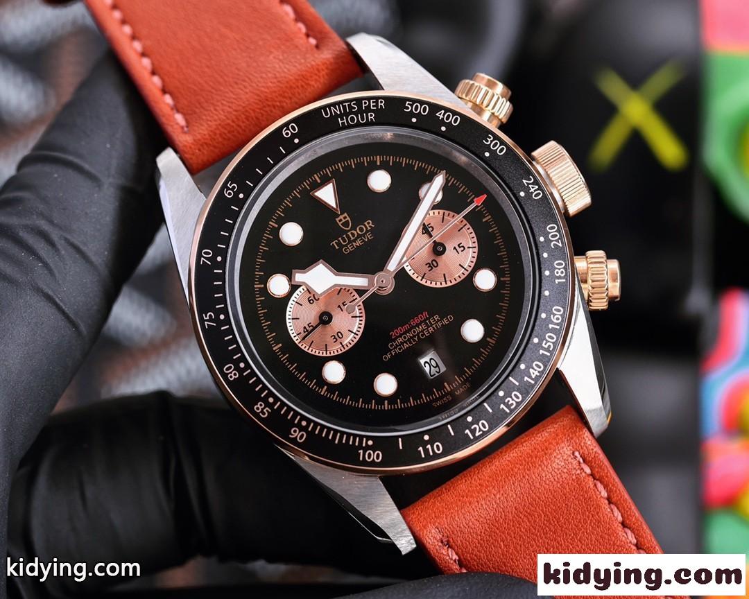 人気 おしゃれ カジュアル 42mm 自動巻き チューダー 時計 コピー メンズ 多機能 腕時計 ウォッチ-1