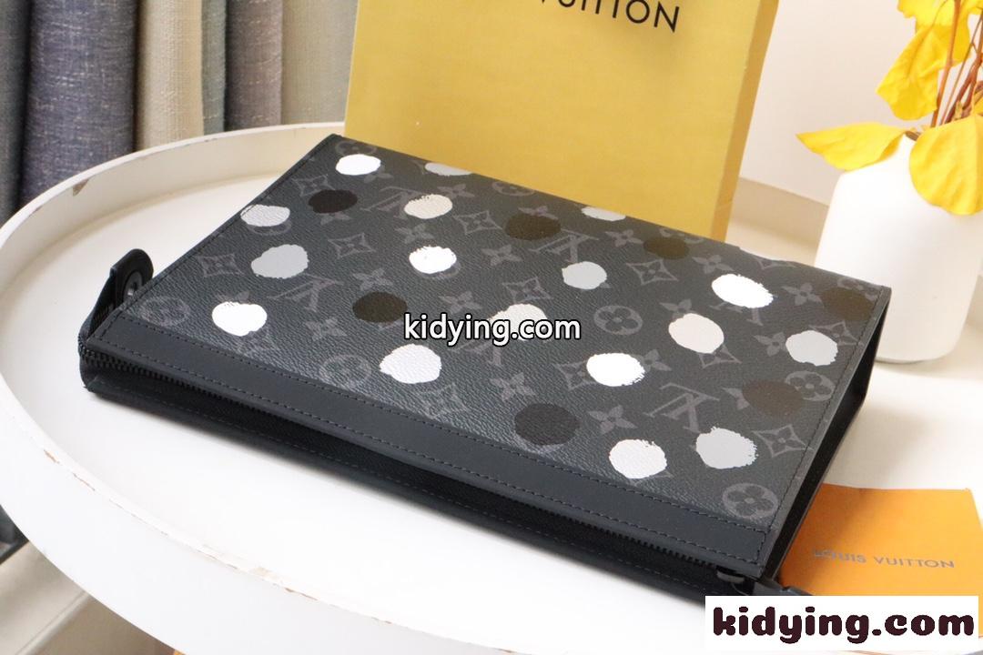 M81934 LV × YK ポシェット・ヴォワヤージュ ルイ・ヴィトン バッグ コピー クラッチバッグ-3
