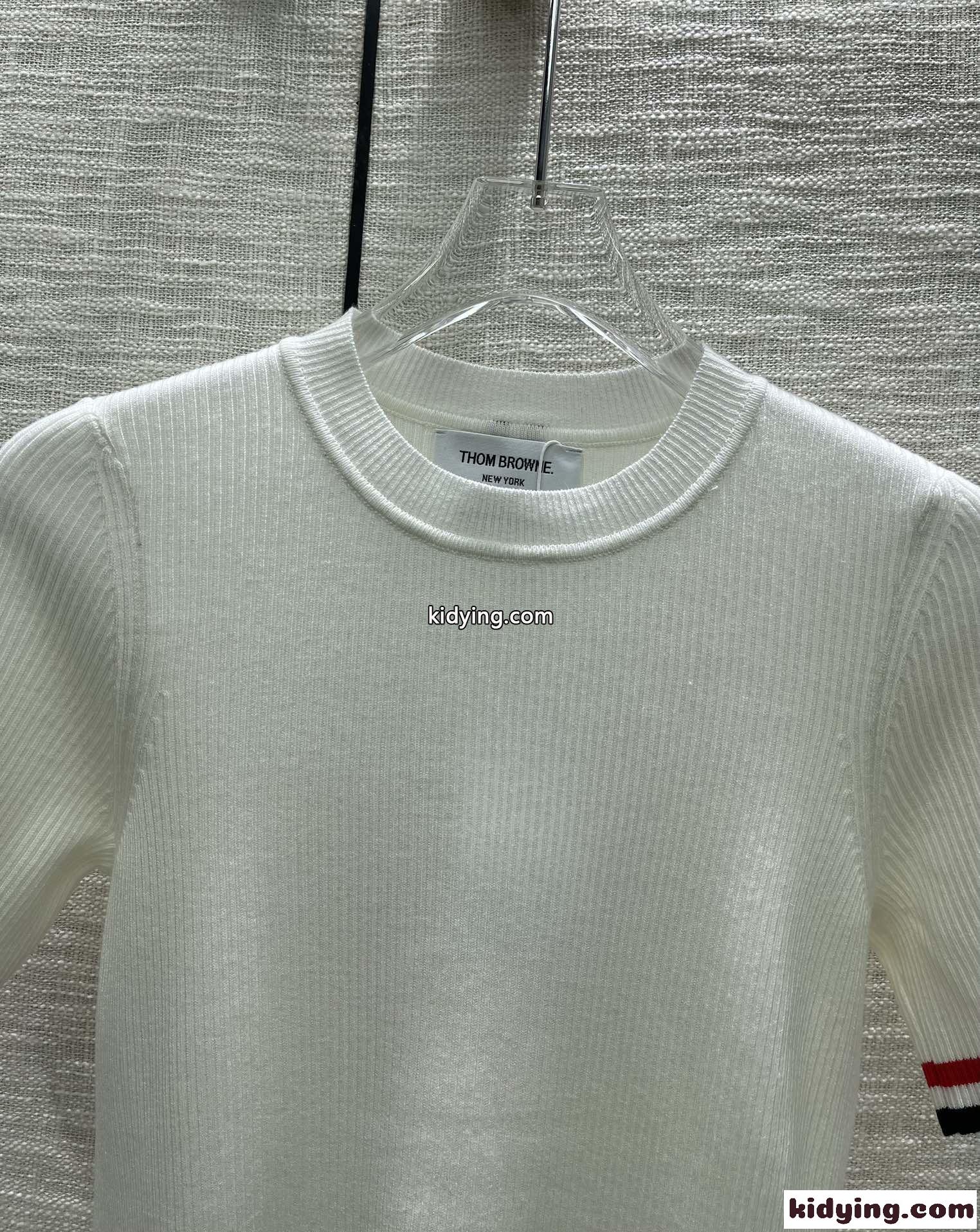 春夏 定番 半袖 ニット トップス トムブラウン ニット コピー レディース ファッション-1