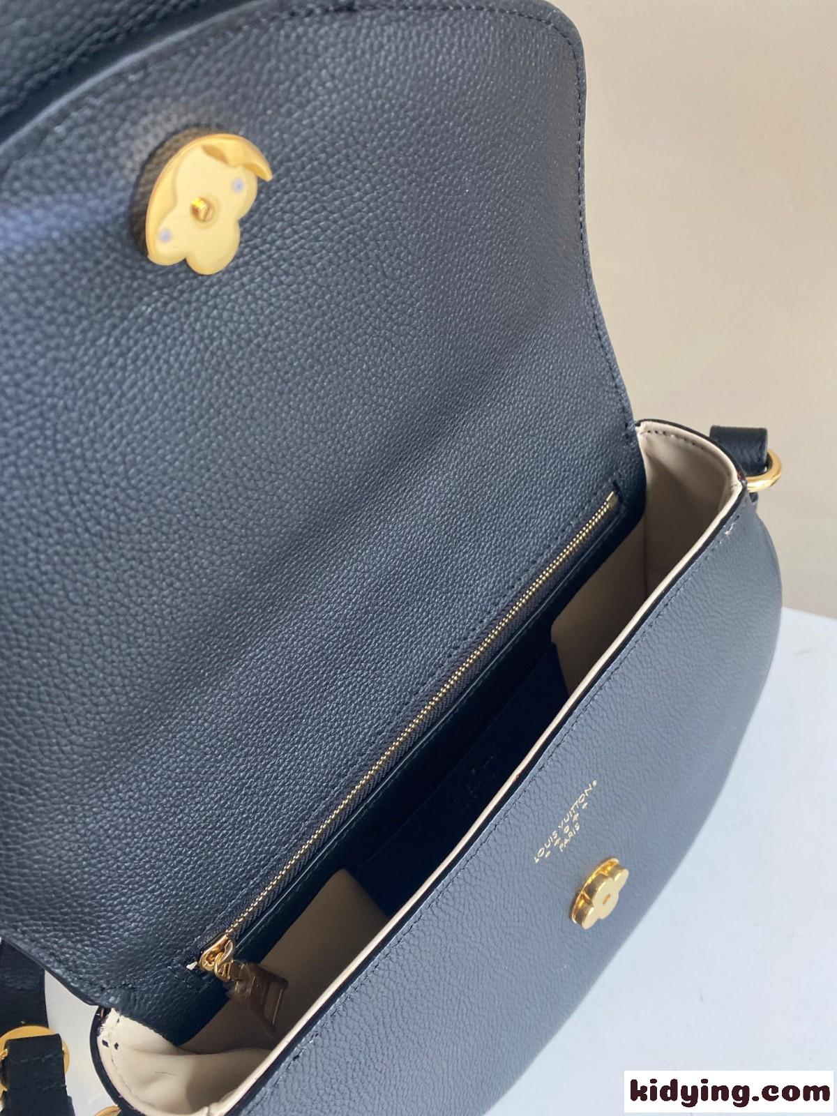 M58967 LV ポンヌフ・ソフト MM ルイ・ヴィトン バッグ コピー ショルダーバッグ ブラック-4