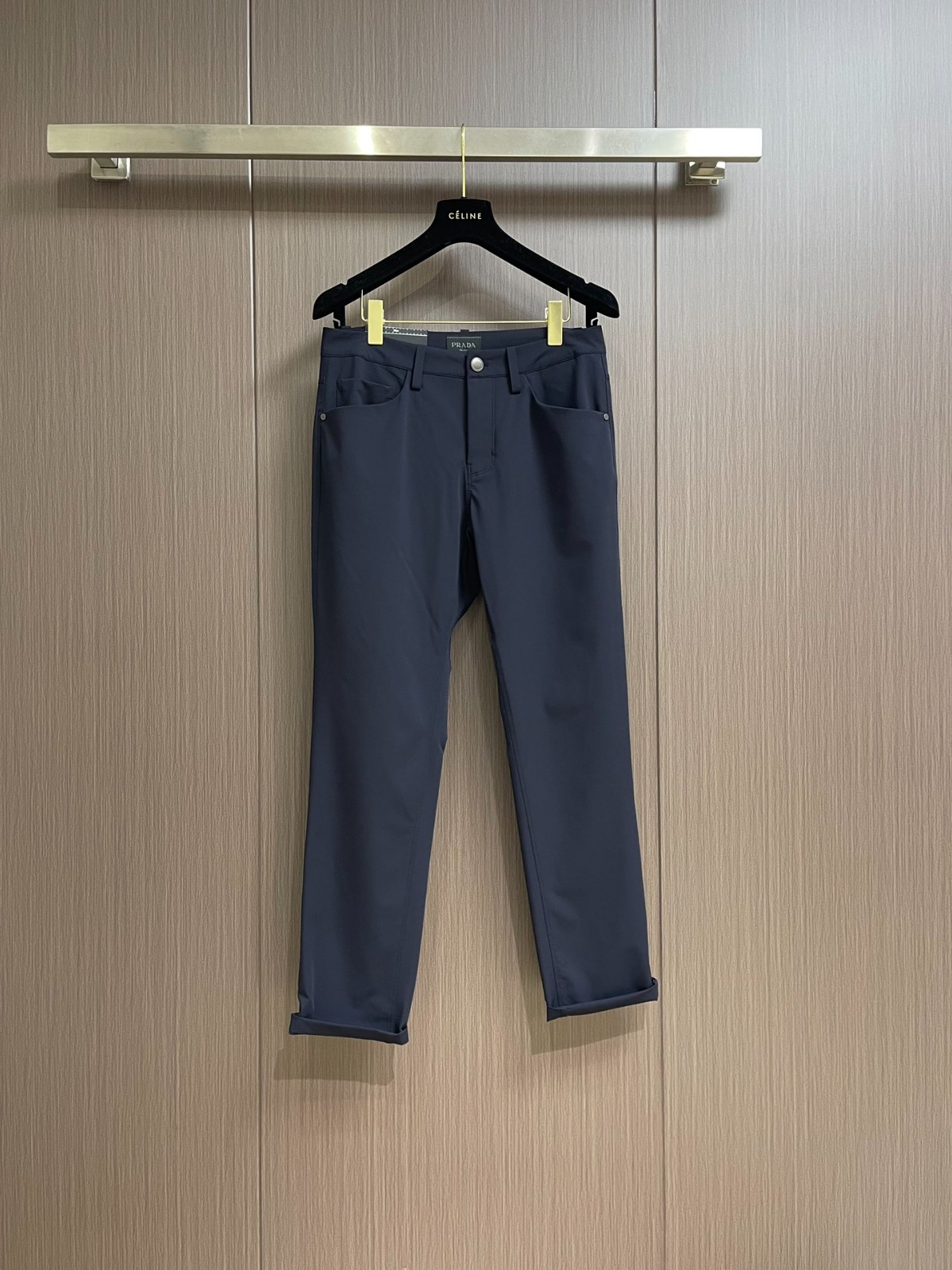 上品 カジュアル メンズ スラックス プラダ パンツ コピー ロングパンツ-1