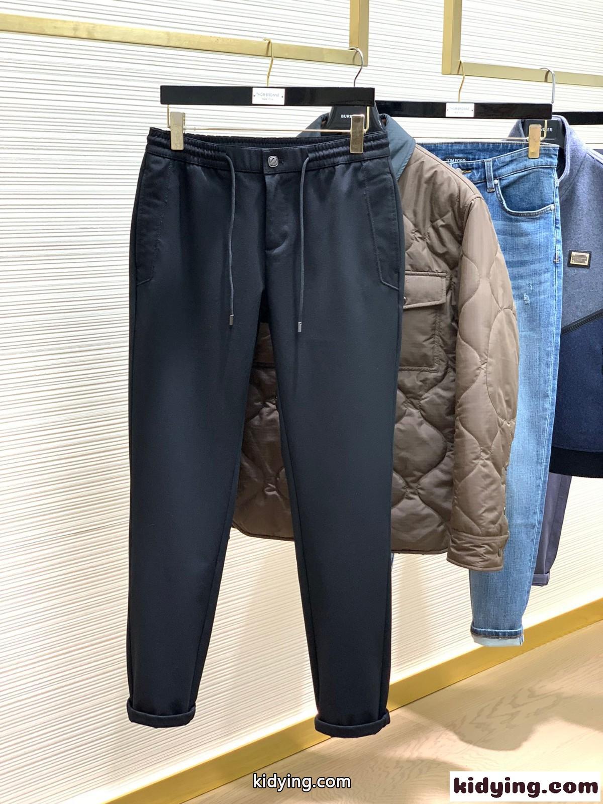 エルメネジルド・ゼニア パンツ コピーメンズ カジュアル スラックス-0