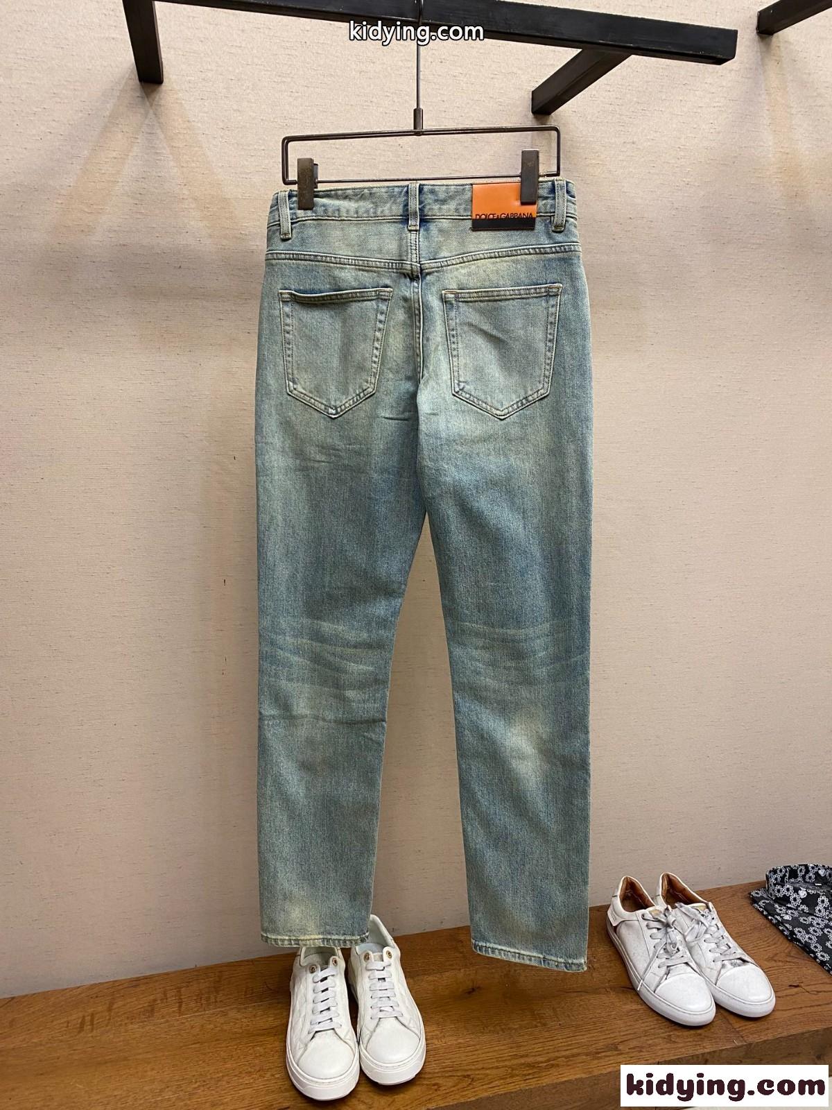おしゃれ 合わせやすい ドルチェ&ガッバーナ ジーンズ コピー デニムパンツ-0
