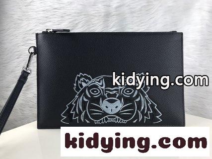 KENZO(ケゾン)Tiger刺繍のバッグ ケンゾー バッグ 花柄 コピー 皮の模様がはっきりしていて 皮の光沢が非常によく見えます-1