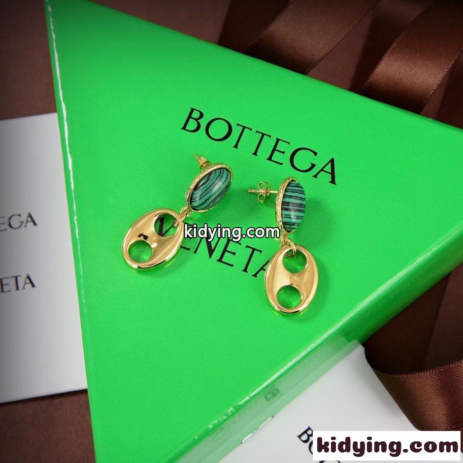 洗練された 大人 エレガント ドロップピアス ボッテガ・ヴェネタ イヤリング 偽物-2