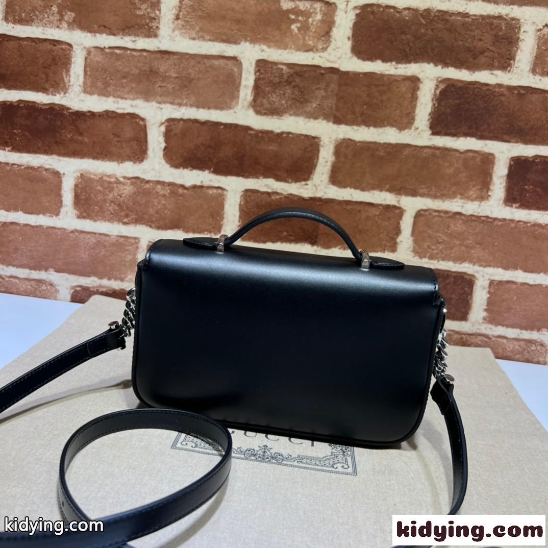 Petite GG ミニ ショルダーバッグ グッチ バッグ コピー レディース ファッション ブラック-1