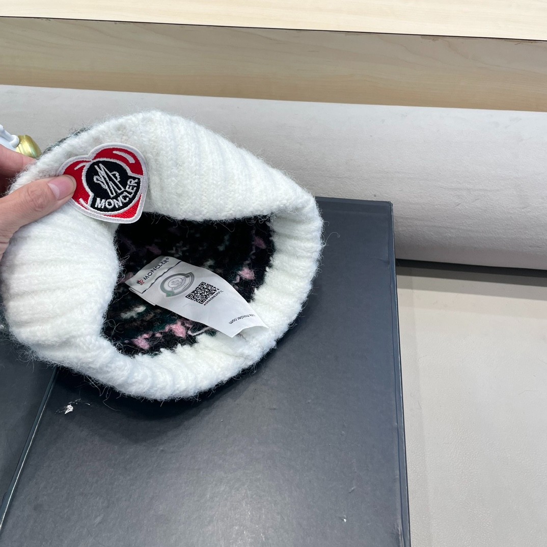 秋冬 ファッション ノルディック柄 ニットキャップ モンクレール ニットキャップ 偽物-3