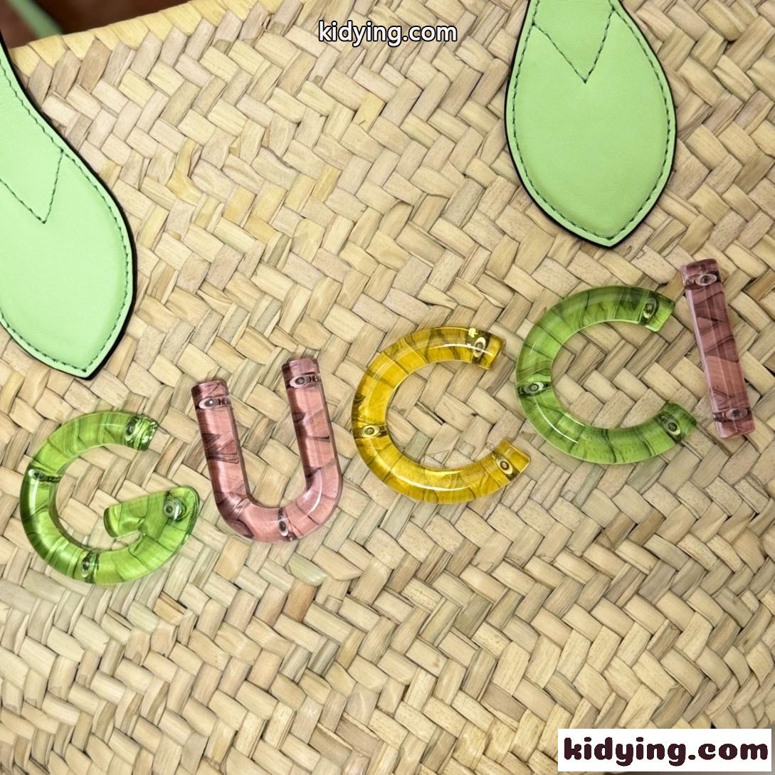 GUCCI ロゴ スモール ストロー トートバッグ グッチ バッグ スーパーコピー 779524-2