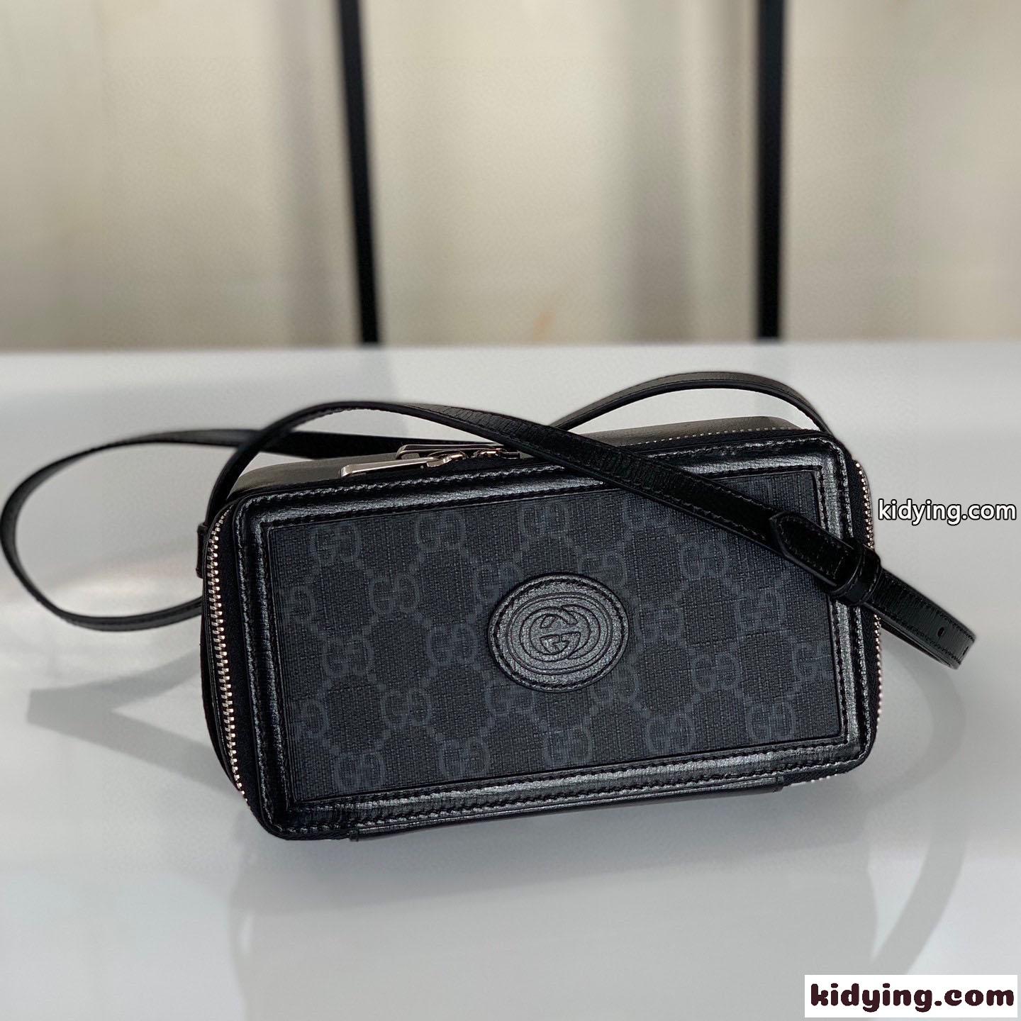 GGスプリーム＆レザー グッチ バッグ レディース コピー ミニ ショルダーバッグ-0