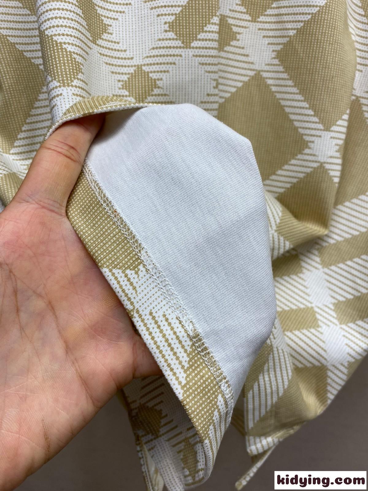 定番 チェック ポロシャツ バーバリー 半袖Tシャツ コピー ベージュ-3