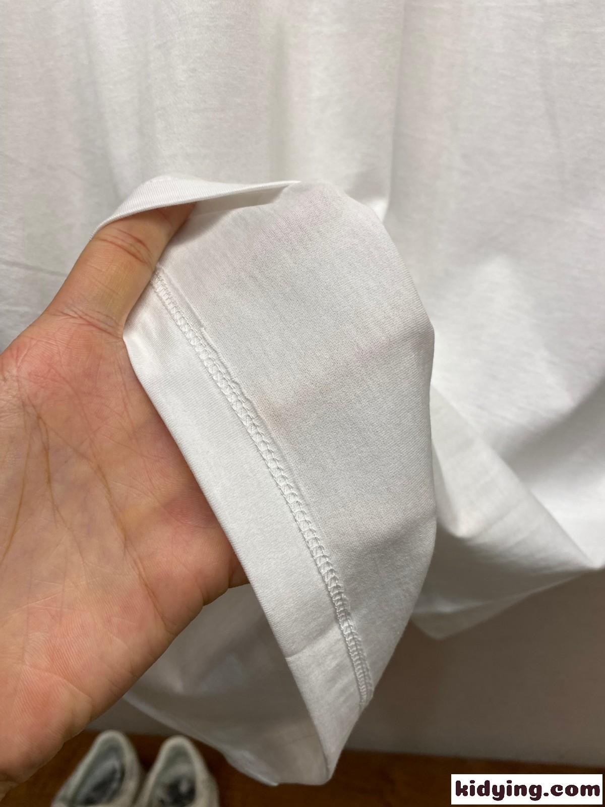 シンプル カジュアル クルーネック セリーヌ 半袖Tシャツ コピー ユニセックス ホワイト-3