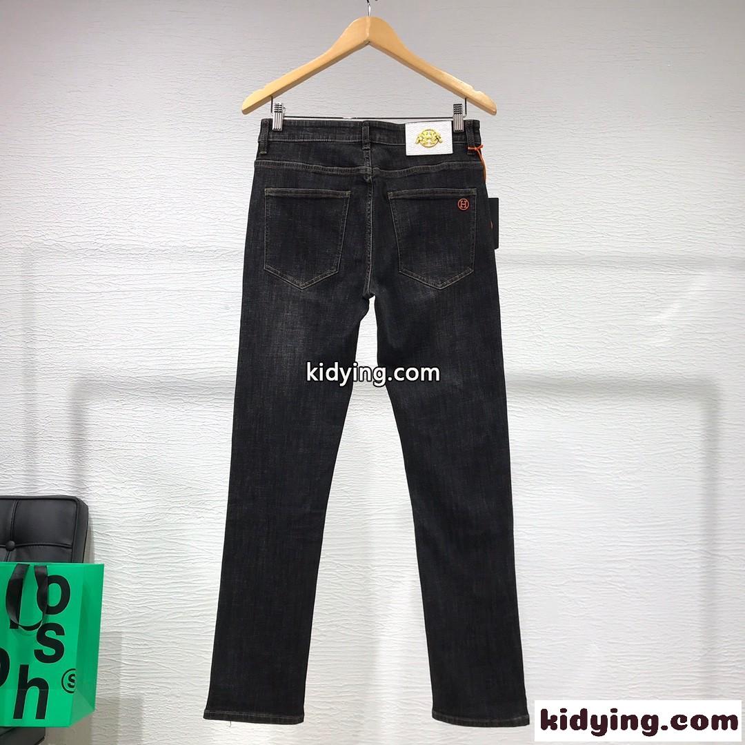 カジュアル エルメス パンツ コピー 合わせやすい メンズ デニムパンツ-3