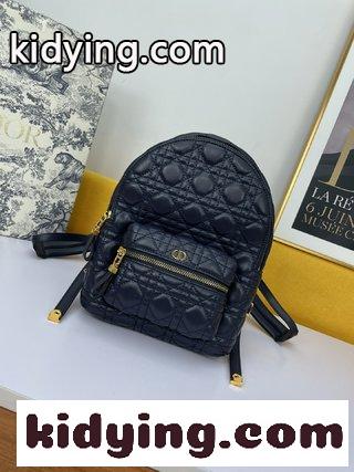 Diorディオ男性RIDER両肩バックパック 両肩の牛頭青い皮 クリスチャンディオール バッグ新作 コピー-0