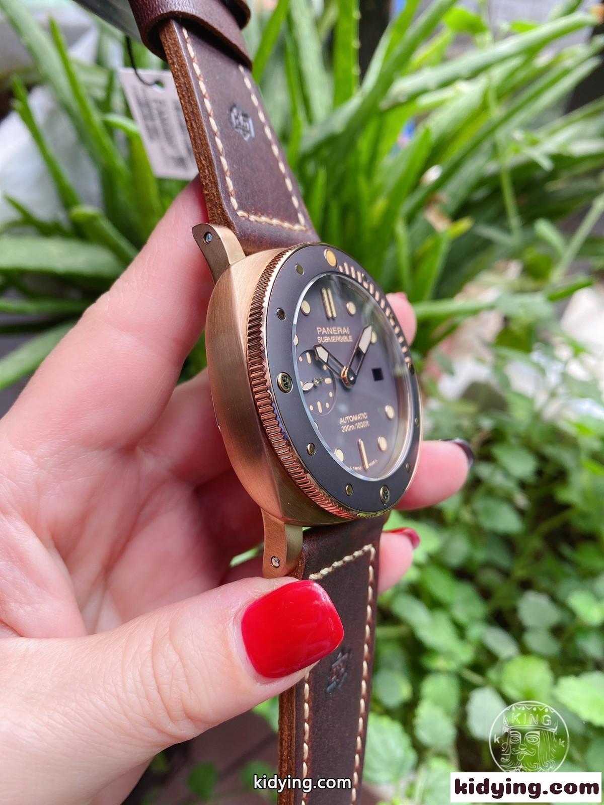 レトロ ファッション フィチーネ・パネライ 腕時計 コピー 47mm メンズ カジュアル おしゃれ 日付表示-1