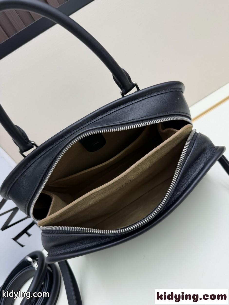 人気 LOEWE アマソナ180バッグ スモール ロエベ スーパーコピー ブラック-4