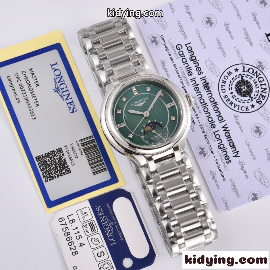 クラシック エレガント レディース腕時計 ロンジン 時計 偽物 ウォッチ 34mm-1