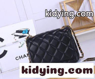 ​シャネル バッグコピー 全皮chanelシャネル 2021新型牛皮小香風菱格チェーンバッグ 片肩斜めショルダーバッグ-4