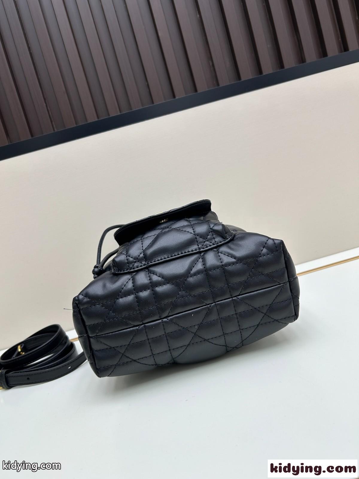 Dior Caro バケットバッグ スモール クリスチャン・ディオール バッグ コピー ブラック-0