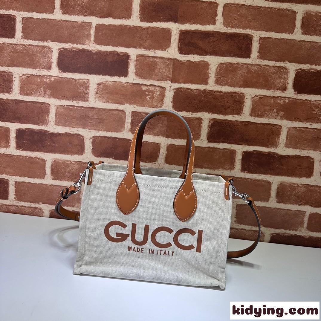 GUCCI プリント ミニ トートバッグ グッチ バッグ スーパーコピー 772144-1