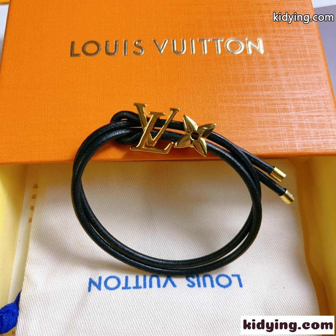 ブレスレット・LV ブルーム ルイヴィトン ブレスレット 偽物 ブラック-2