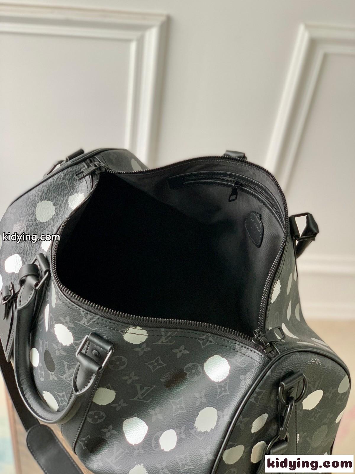 M46400 LV × YK キーポル・バンドリエール 45 ルイ・ヴィトン バッグ コピー メンズ ボストンバッグ-4