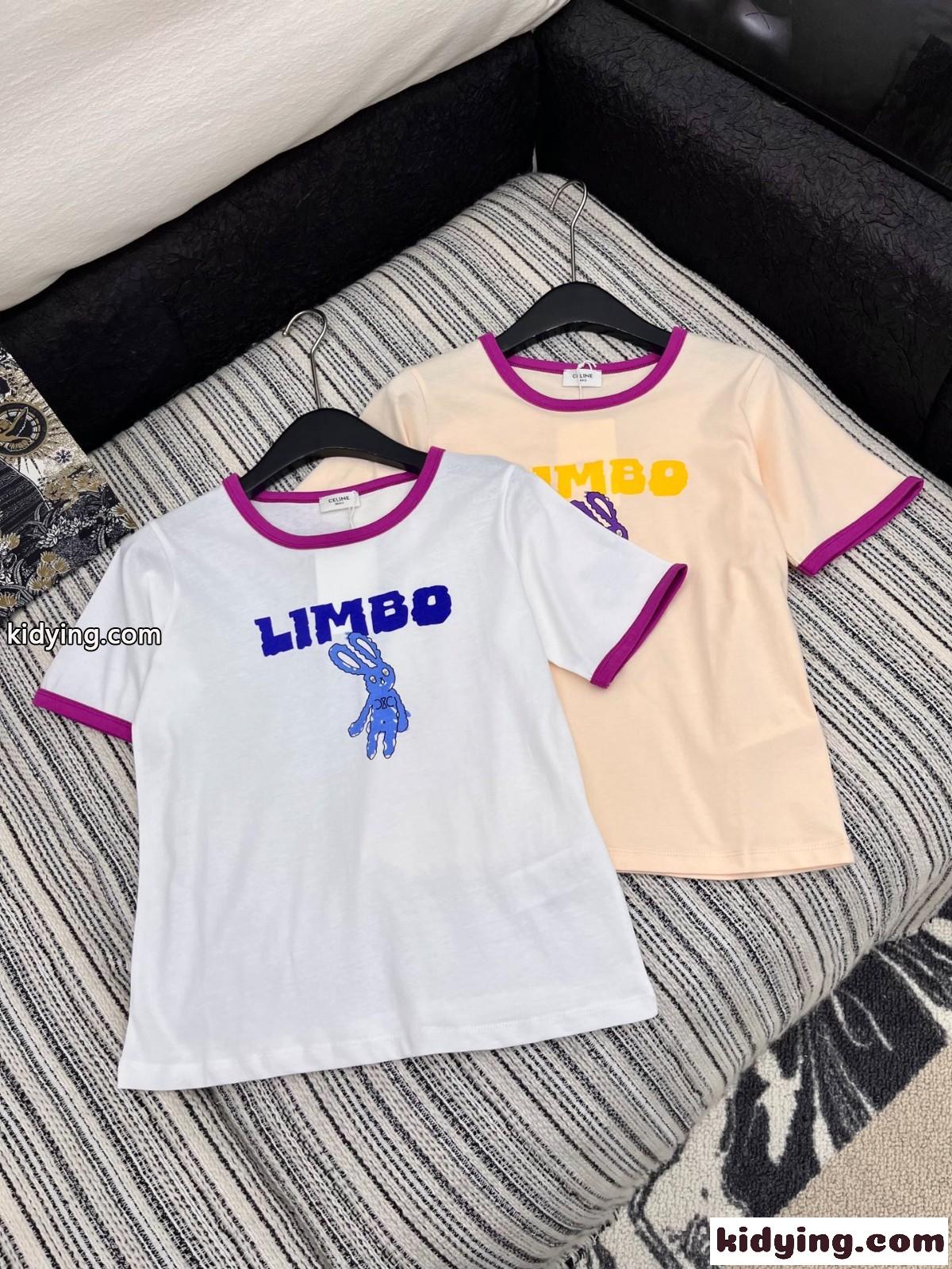 70S コットンTシャツ セリーヌ Tシャツ コピー クルーネック-1